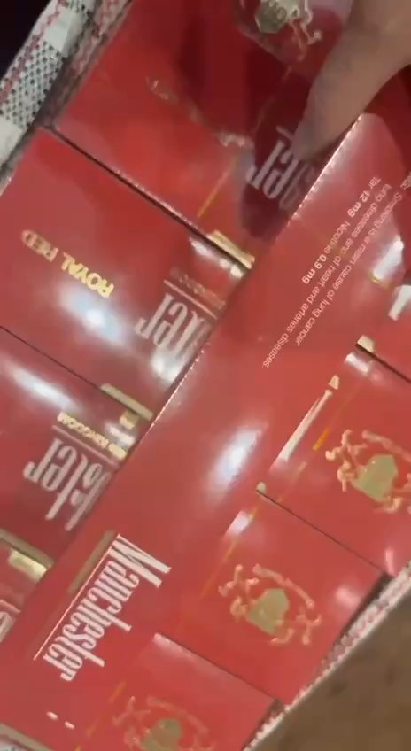 Manchester Royal Red 20s Cigarettes x 10 Packs /1 Carton