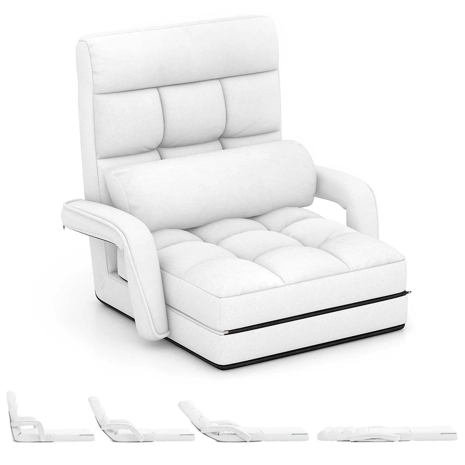 BEFOUNDLOVELY Foldable Floor Lazy Sofa Chair