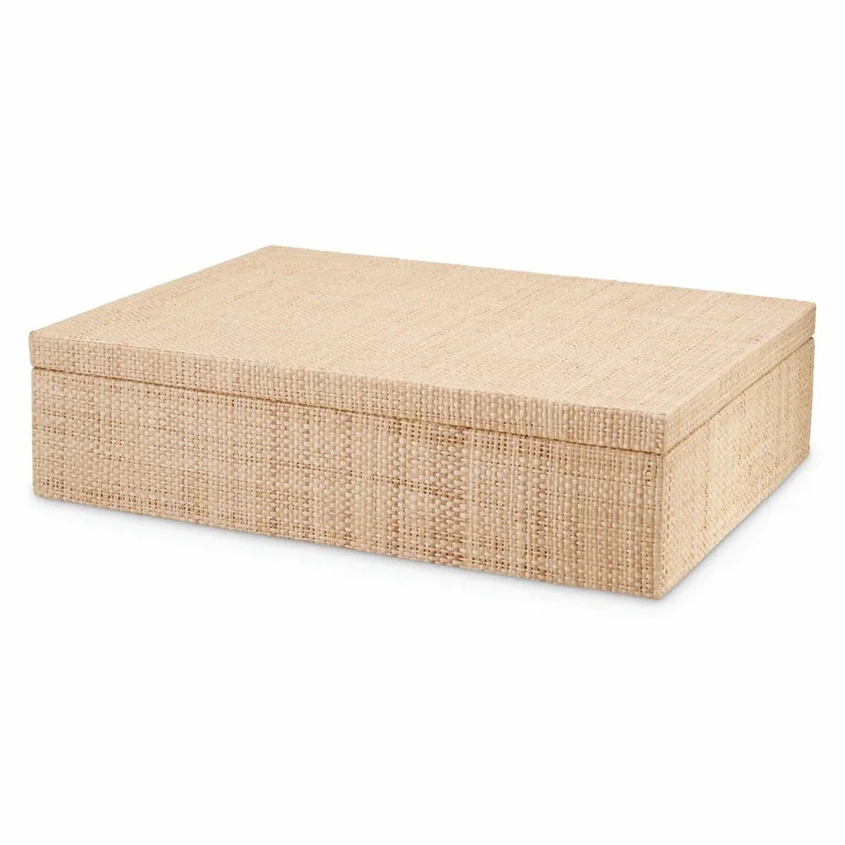 Luxury storage box natural colors 40 cm - luxury accessories