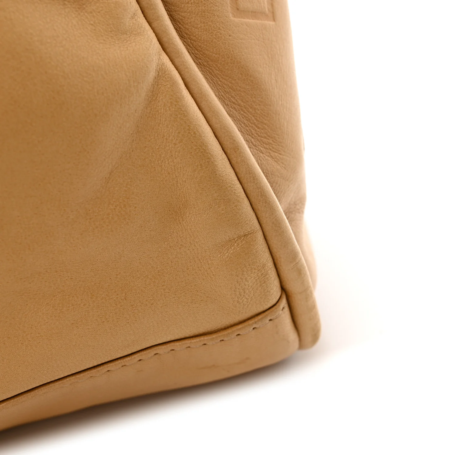 Lambskin Large Ultimate Soft Tote Beige - Top Club