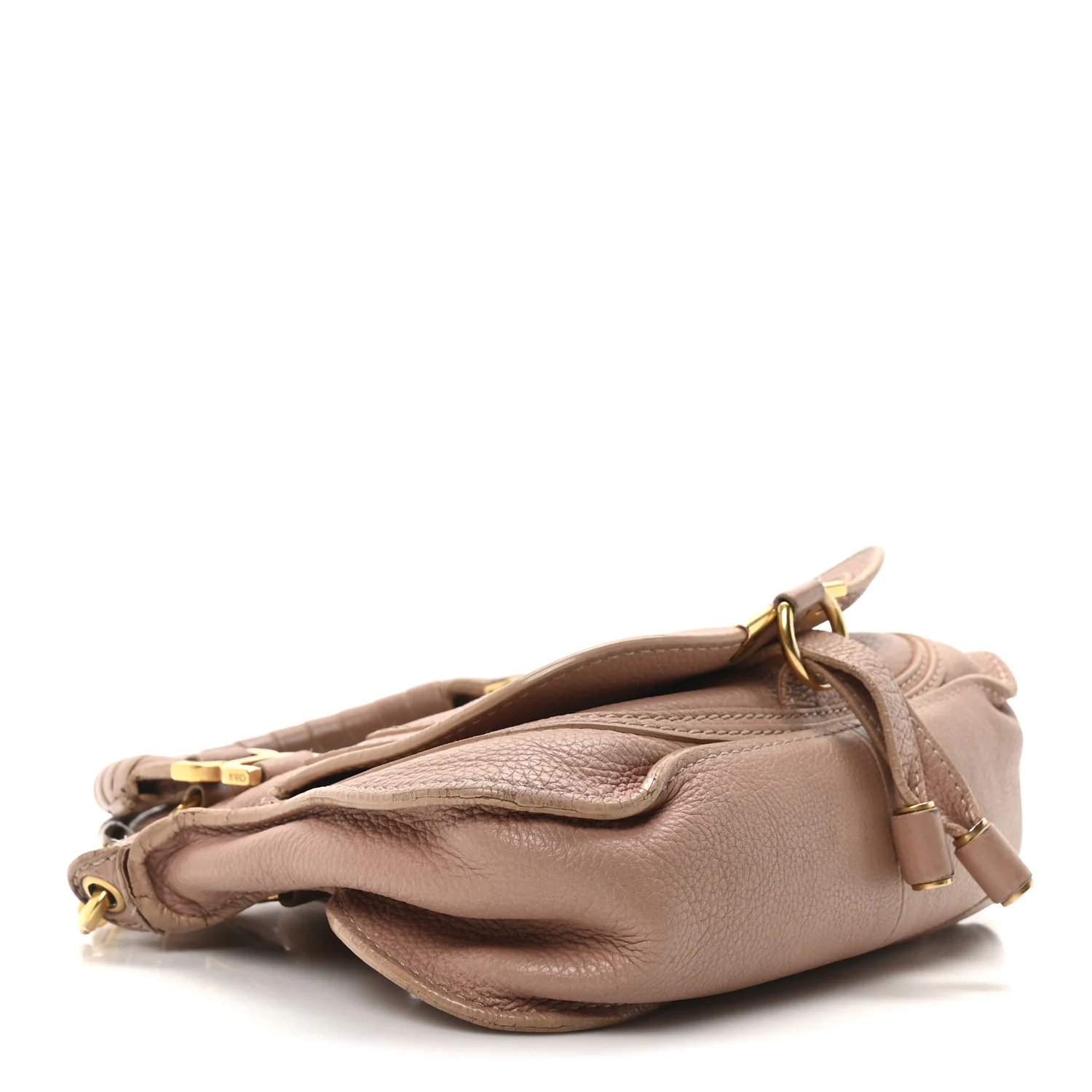 Calfskin Mini Marcie Satchel Light Pink - Top Club
