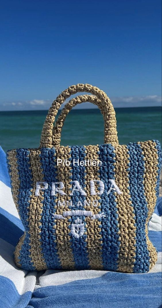 Prada Raffia Bag - Top Club