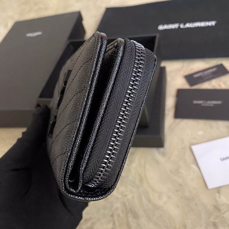 Y  wallet black  SIZE:12x10x3CM  02 - Top Club