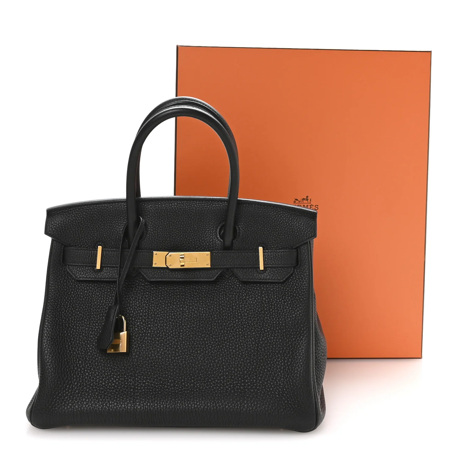 Togo BIRKIN 30 Black - Top Club