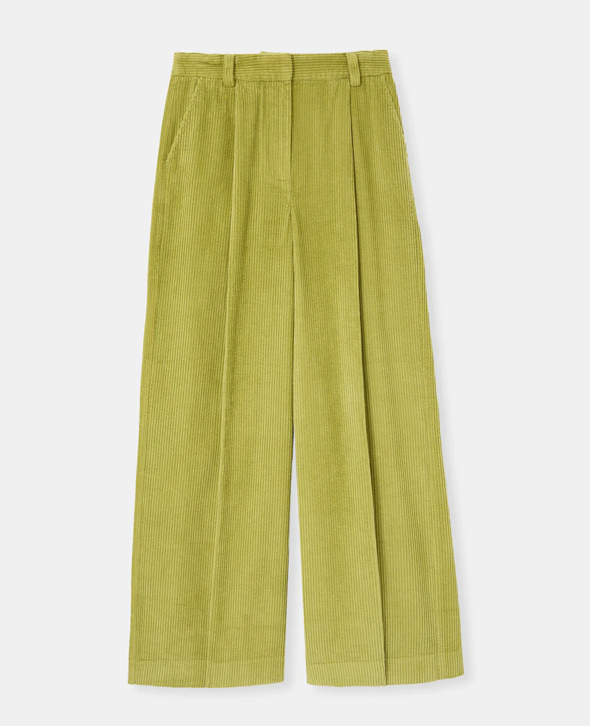 Pimkie Pantalon large en velours grosse côte