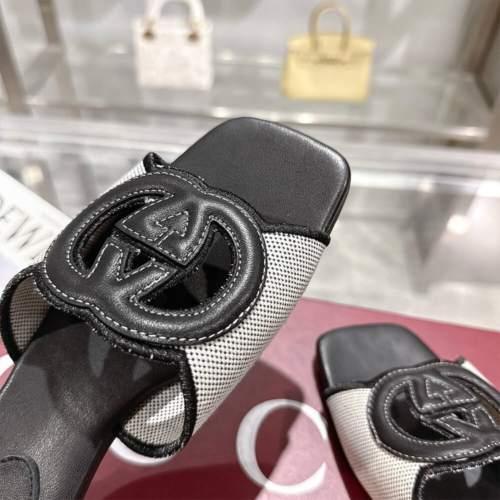 GUCCI Women s Interlocking G slide sandal - Top Club