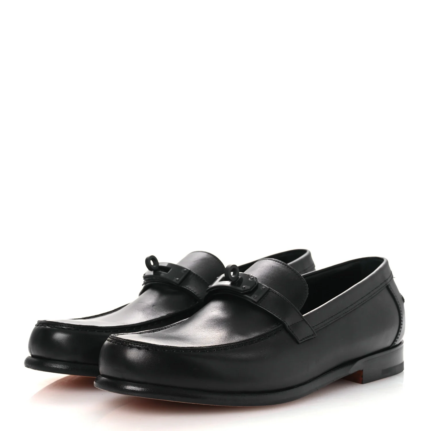 Calfskin Destin Loafer 41 Black - Top Club