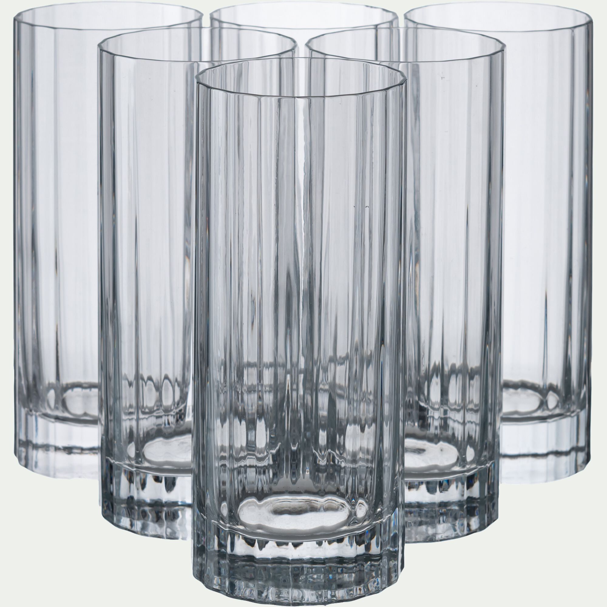 BACH - Verres à whisky en cristallin 36cl - transparent