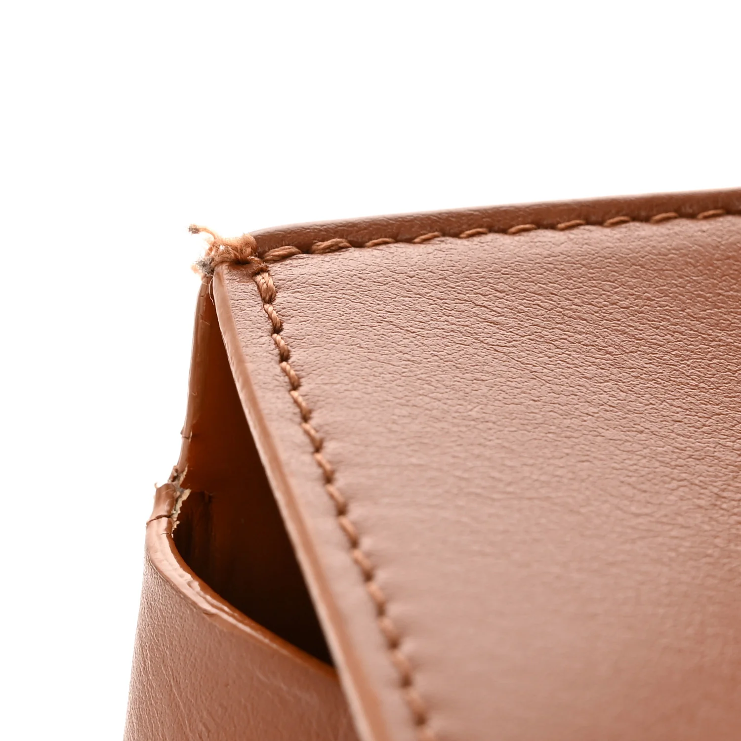 Calfskin Soft Lady Bag Biscotti - Top Club