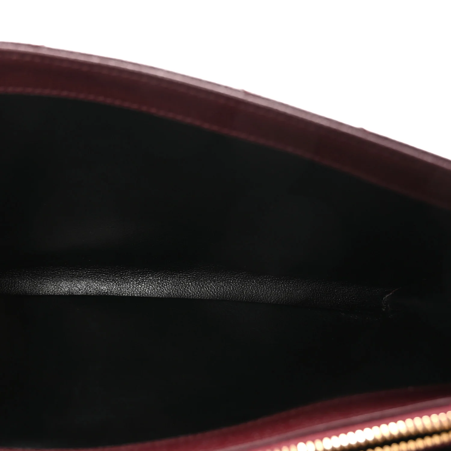 Grain De Poudre Matelasse Chevron Monogram Chain Wallet Rouge Legion - Top Club