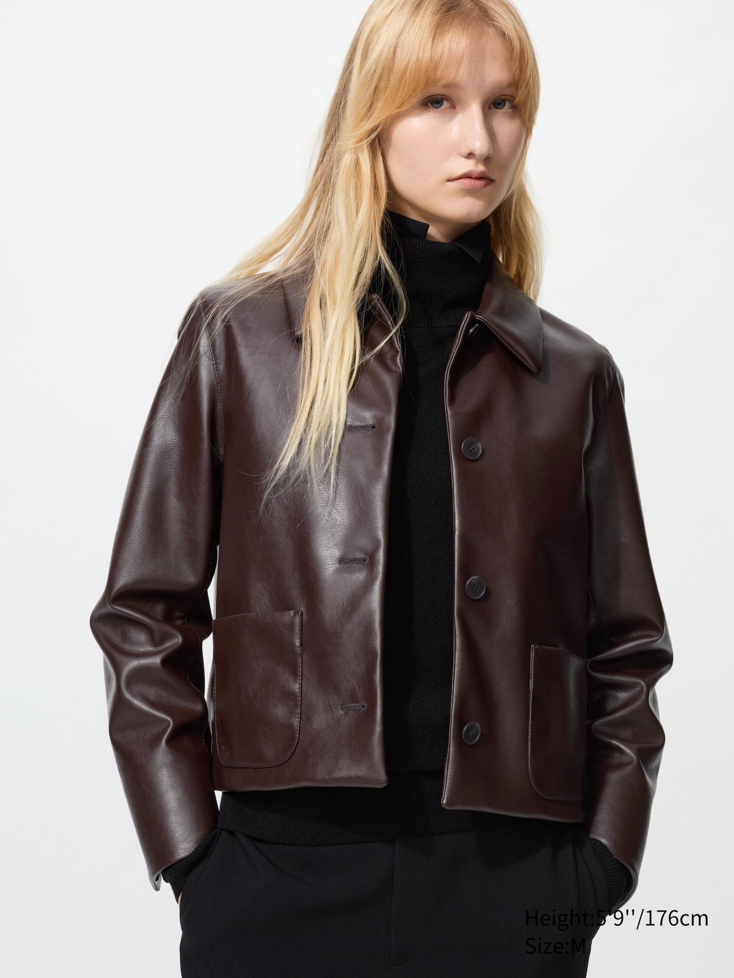 Coated Short Jacket
