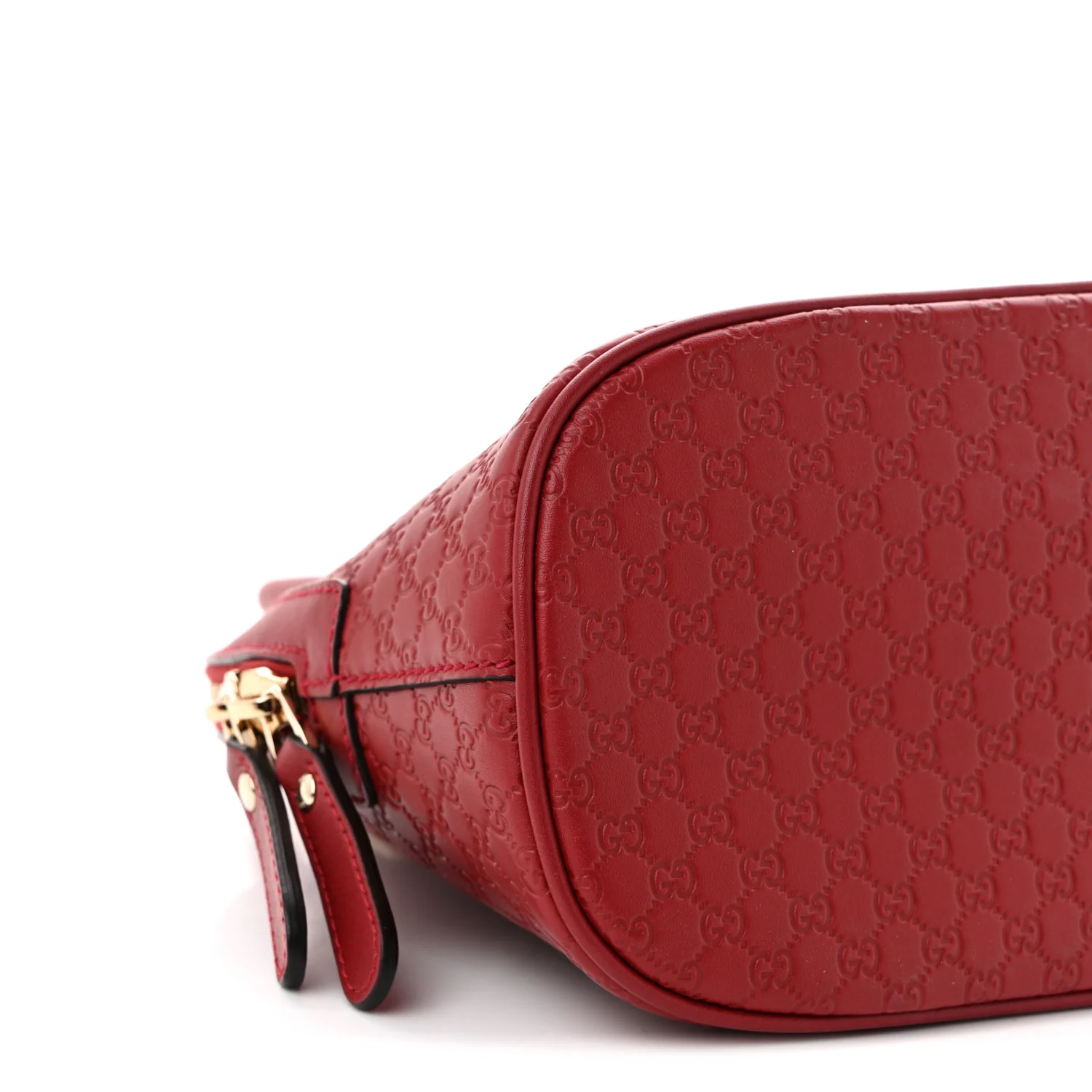 Soft Microguccissima Mini Dome Bag Rosso - Top Club