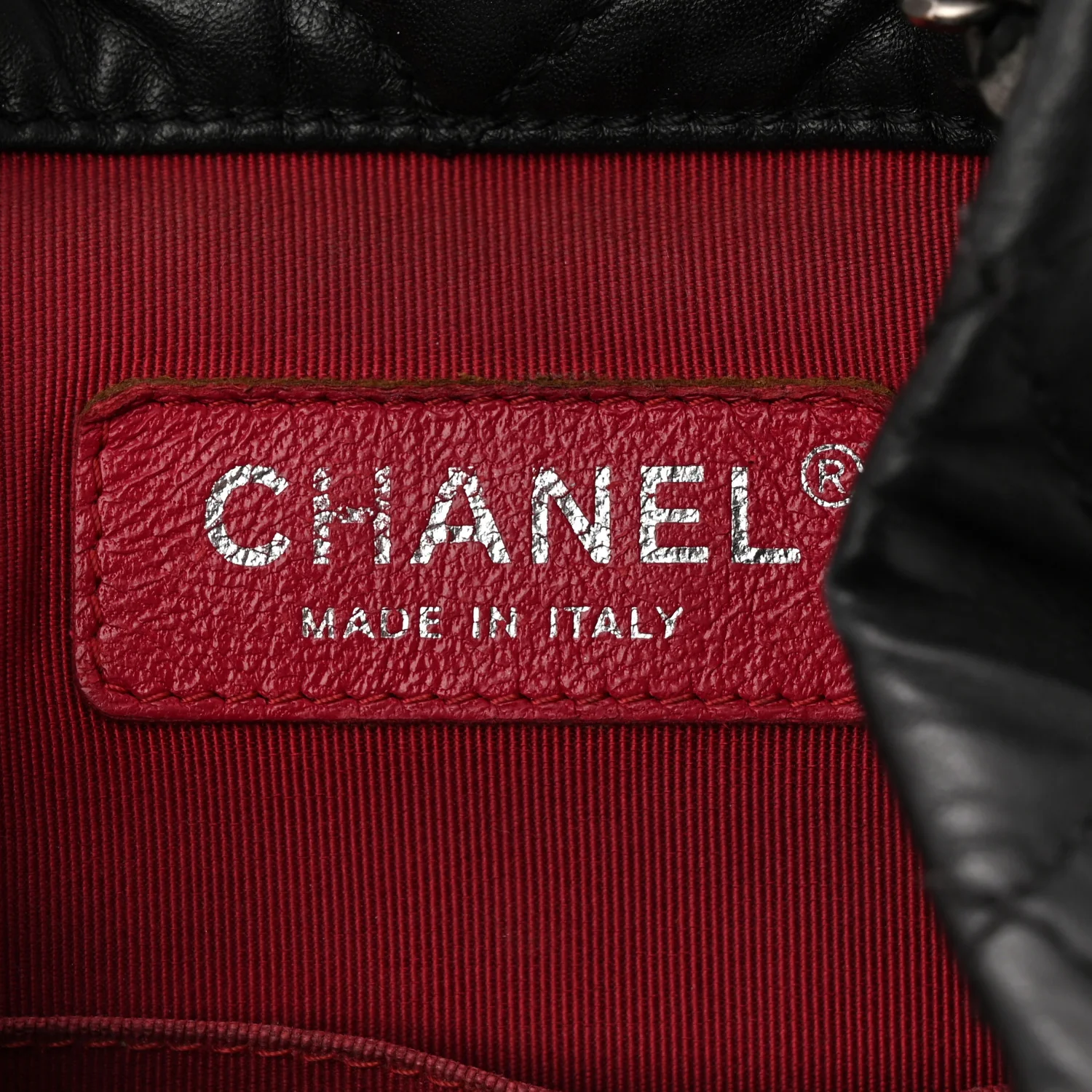 Aged Calfskin Quilted Small Gabrielle Backpack Black - Top Club