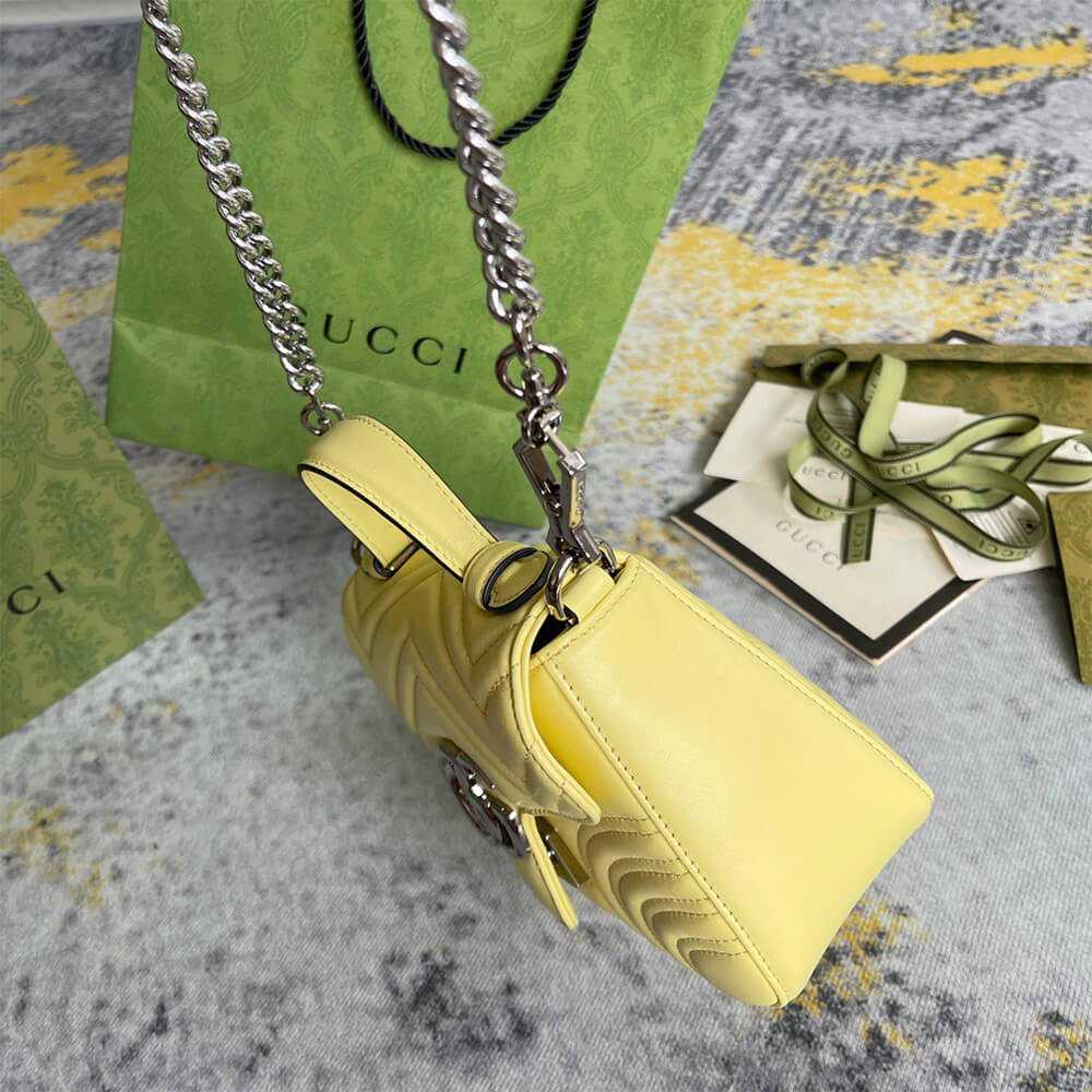 GG Marmont mini top handle bag - Top Club