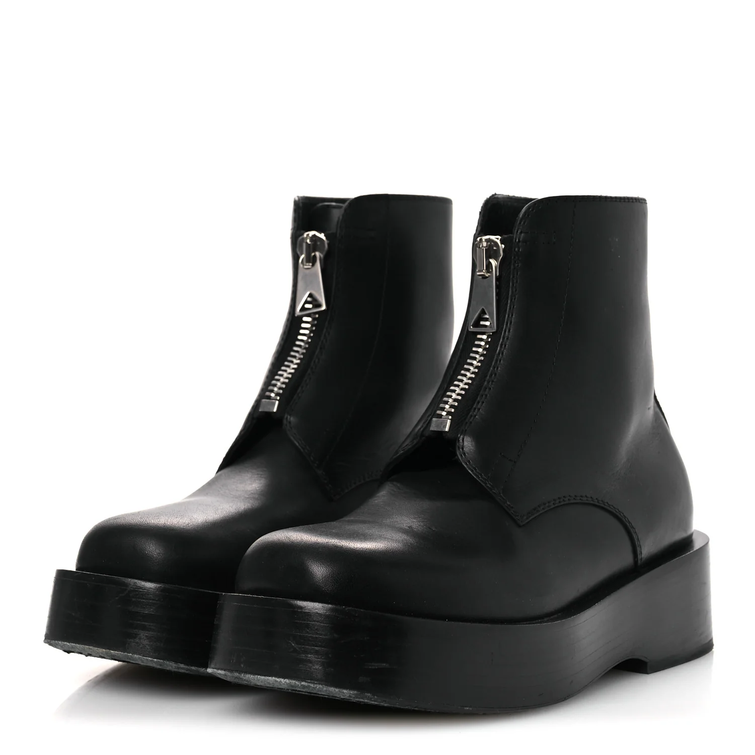 Calfskin Torino Ankle Boots 36 Black - Top Club