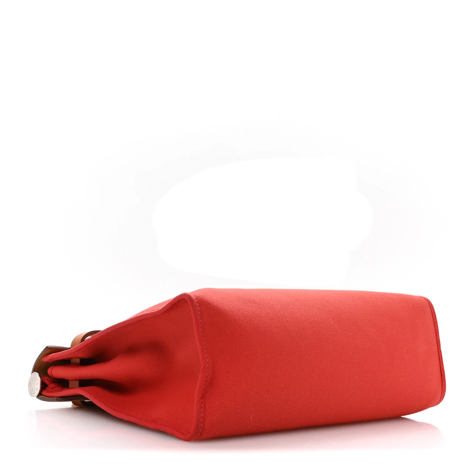 Vache Hunter Toile Herbag Zip 31 PM Rouge Tomate Natural - Top Club