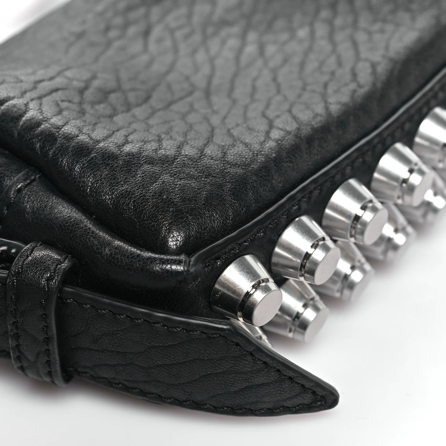 Primal Lambskin Mini Ricco Shoulder Bag Black - Top Club