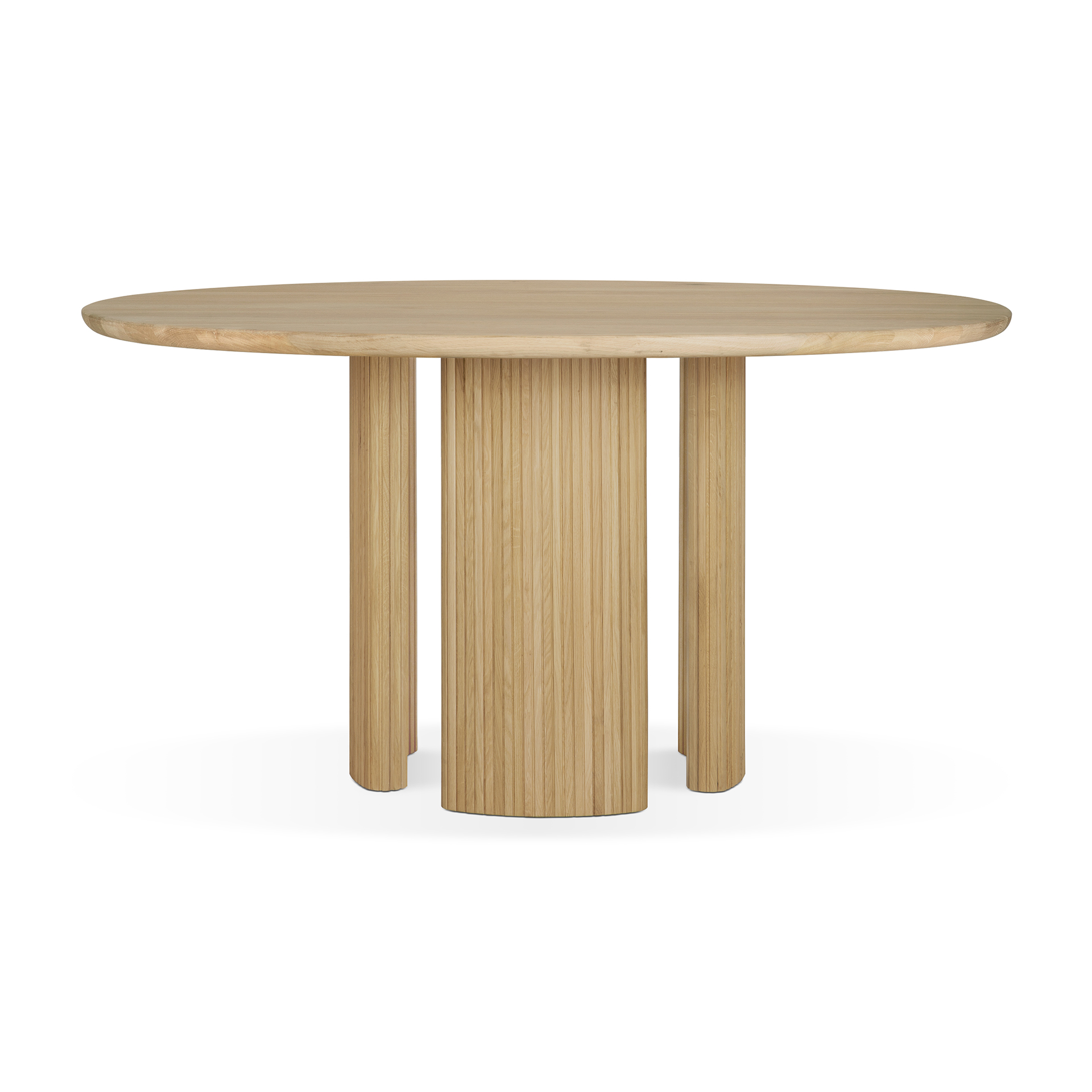 Ethnicraft - Roller Max eettafel 150  rond - eiken