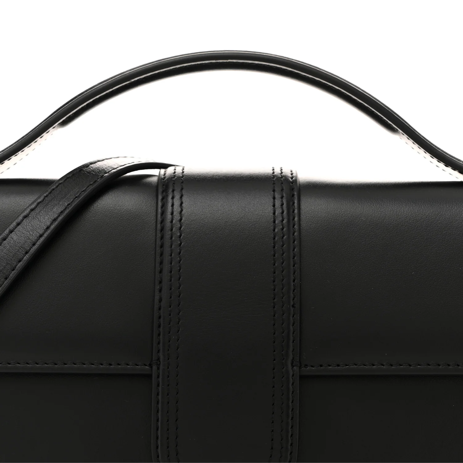 Smooth Calfskin Le Grand Bambino Black - Top Club