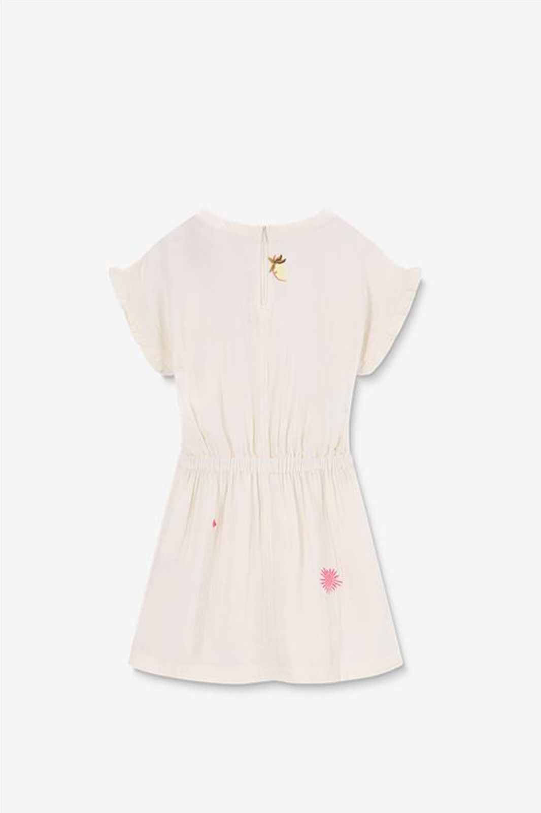 Witte jurk met embroidery