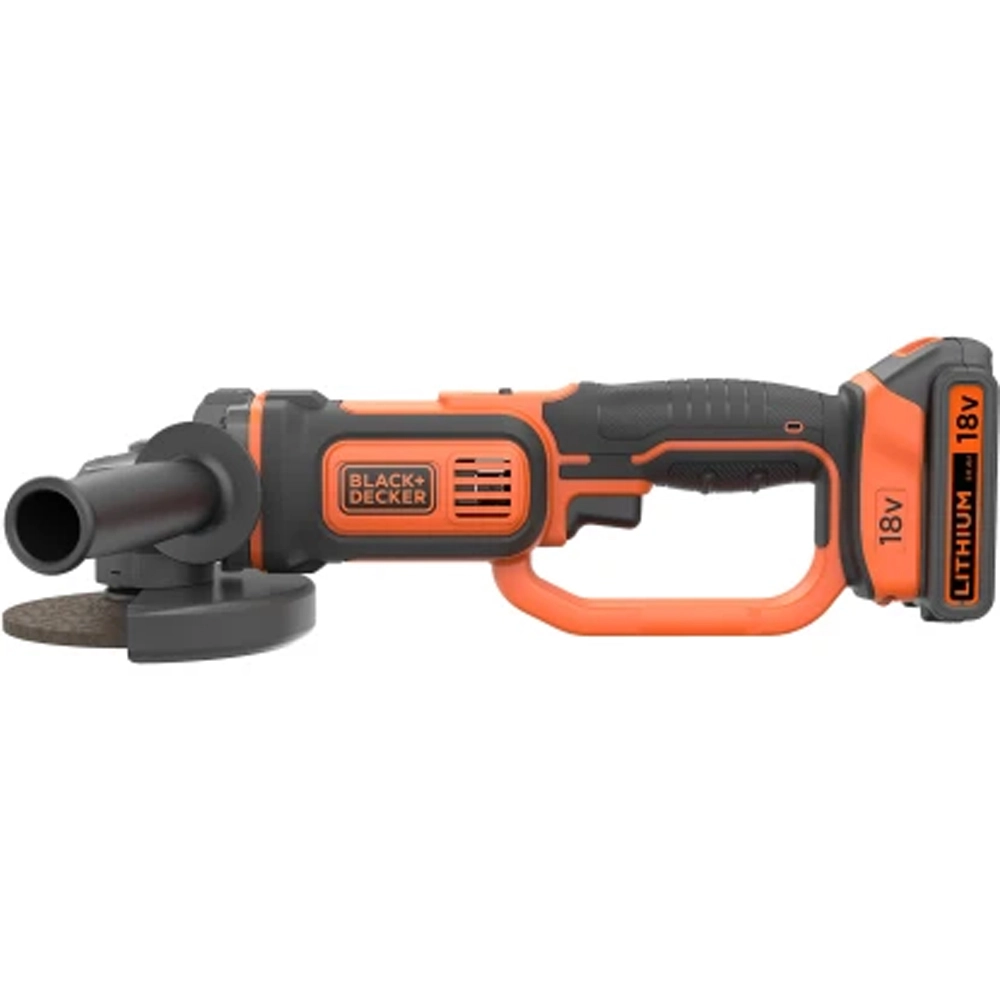 Smerigliatrice angolare a batteria Black&Decker BCG720M1 18 V 4 Ah 125 mm