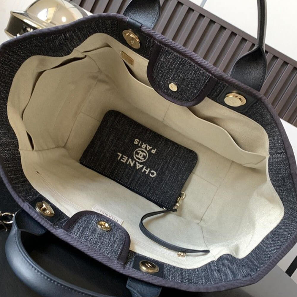 CHANEL LARGE DEAUVILLE TOTE(HIGH-END GRADE) - Top Club