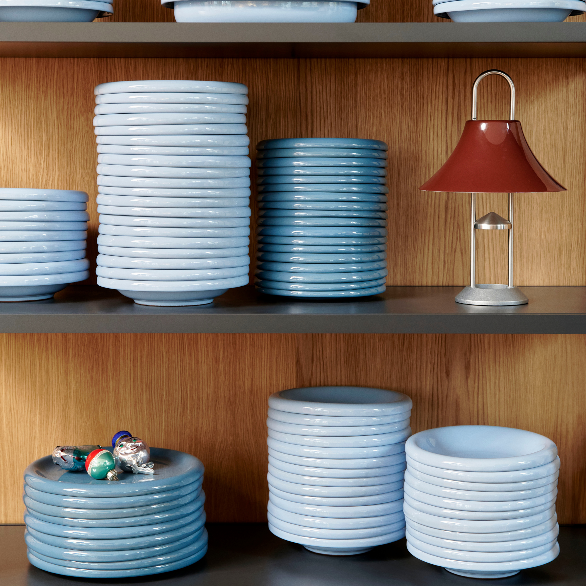 Schaal Barro light blue - set van 2