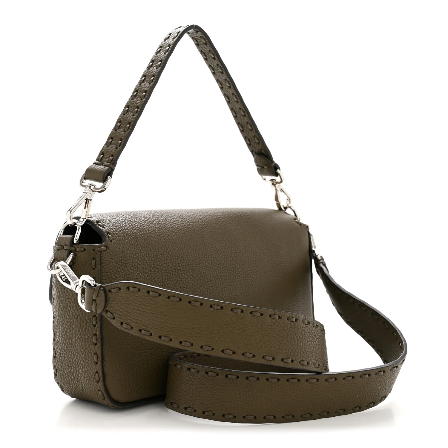 Cuoio Roma Sellerissima Nappa Sintetica Tape Stitch Baguette Wood - Top Club