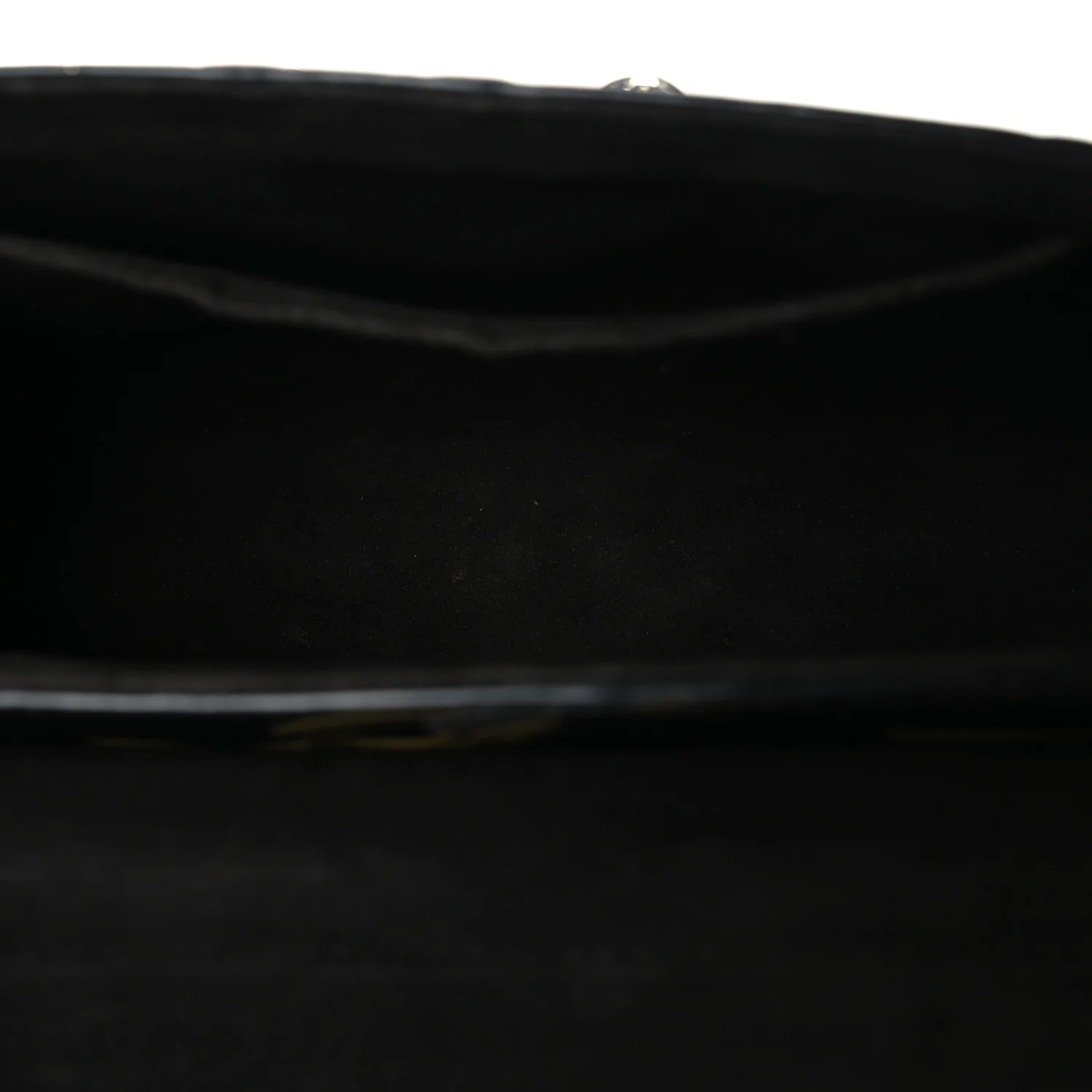 Epi Chain Flower Twist Shoulder Bag MM Black - Top Club