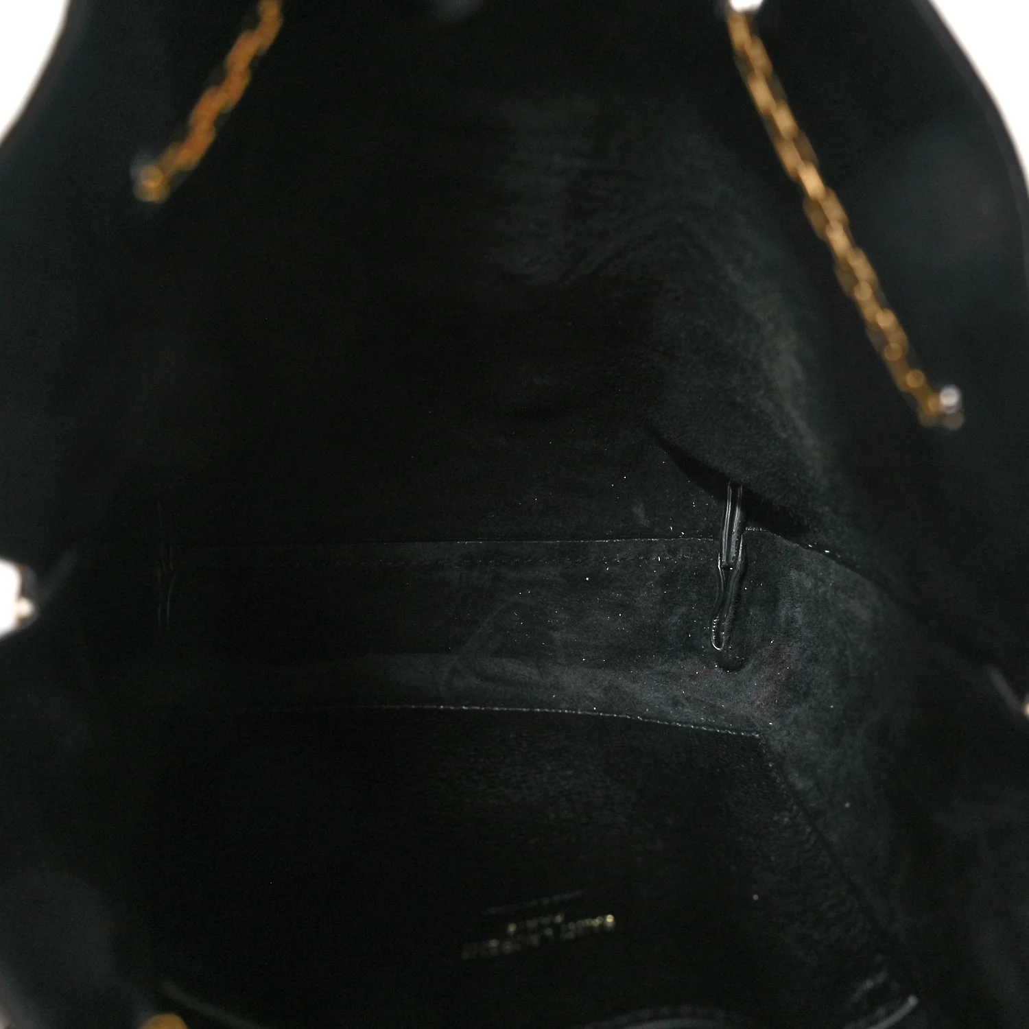 Lambskin Pochon Shoulder Bag Black - Top Club