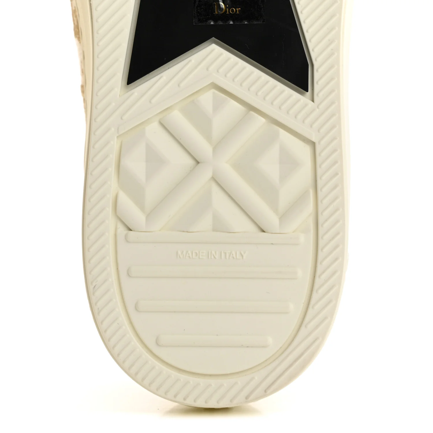 Canvas Oblique Walk'N'Dior Low Top Sneakers 41 Pale Gold - Top Club