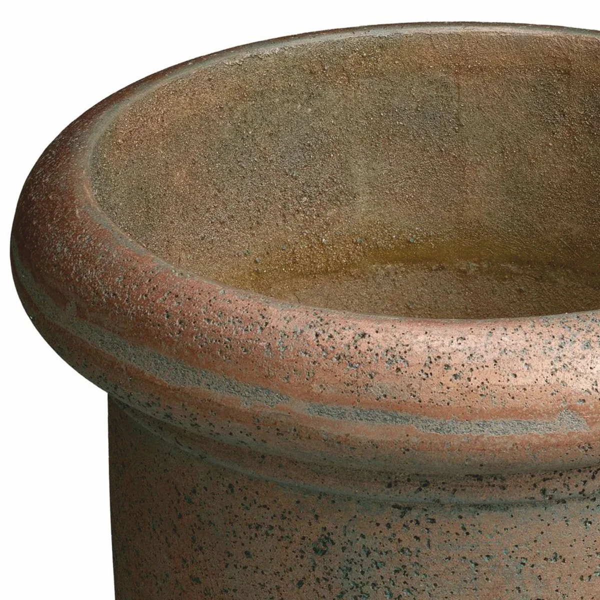 Luxury flower pot bronze Ø 60 x H. 60 cm - luxury garden decoration