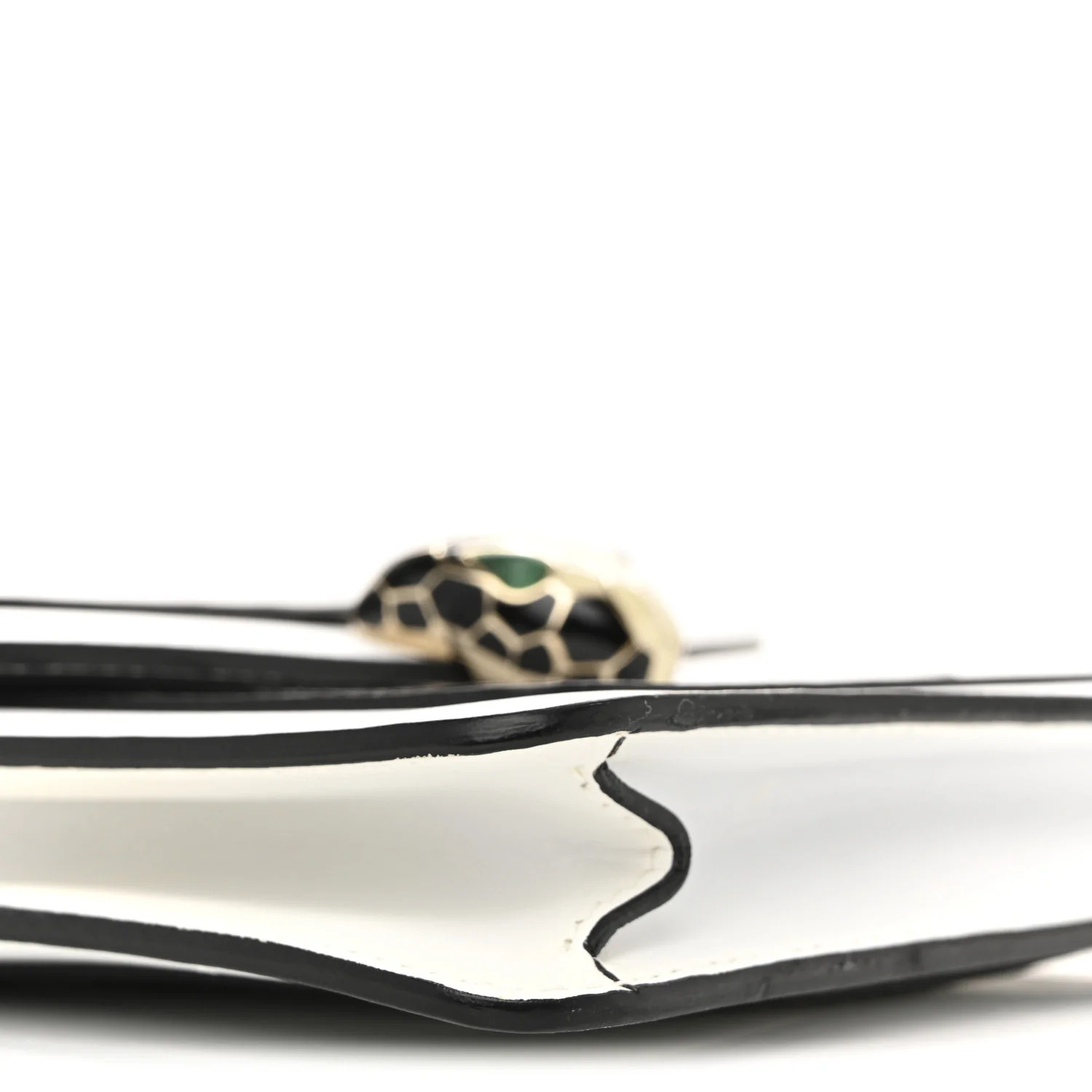 Calfskin Small Serpenti Forever Crossbody Bag White Agate - Top Club