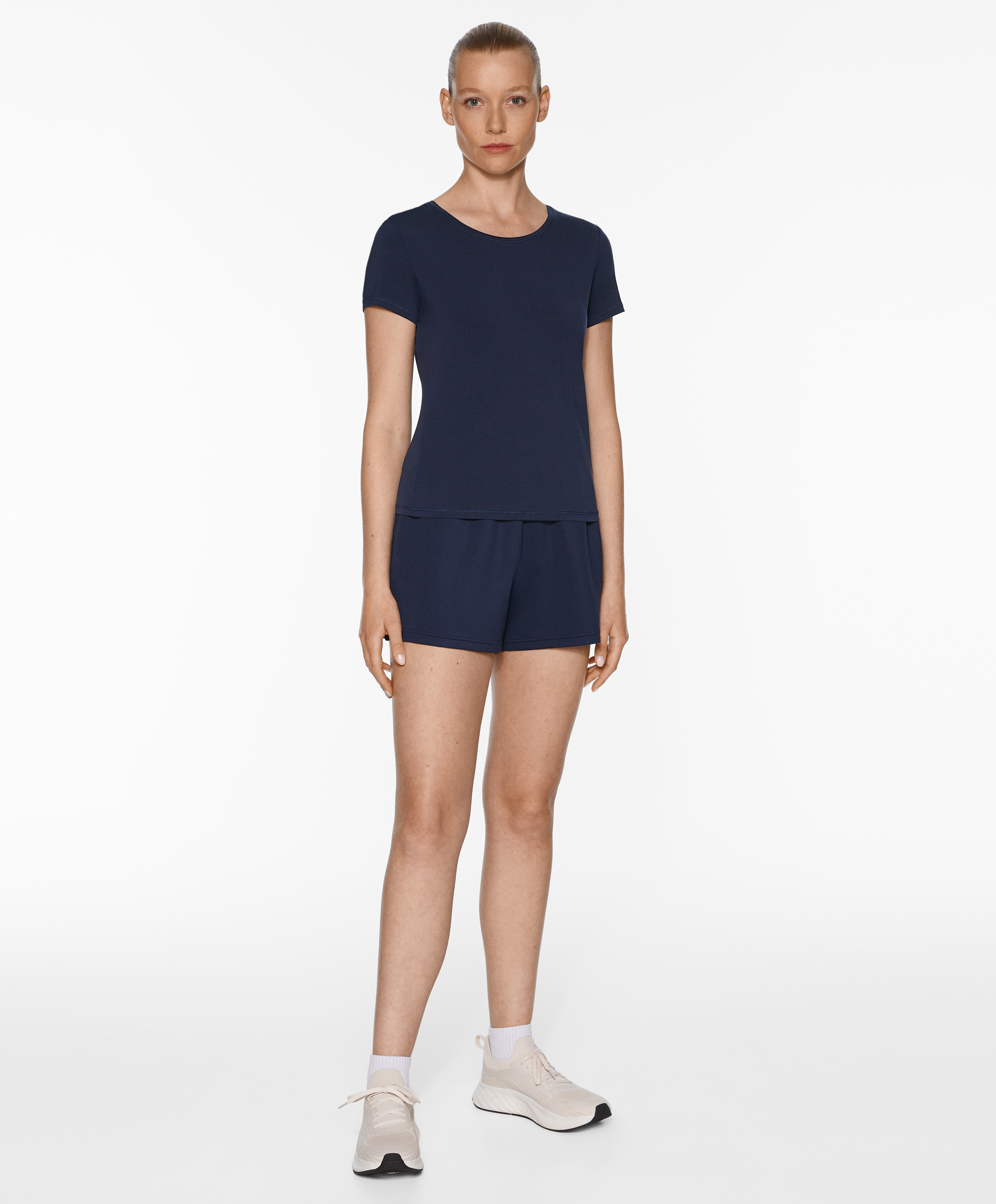 OYSHO Short sleeve lyocell blend T-shirt