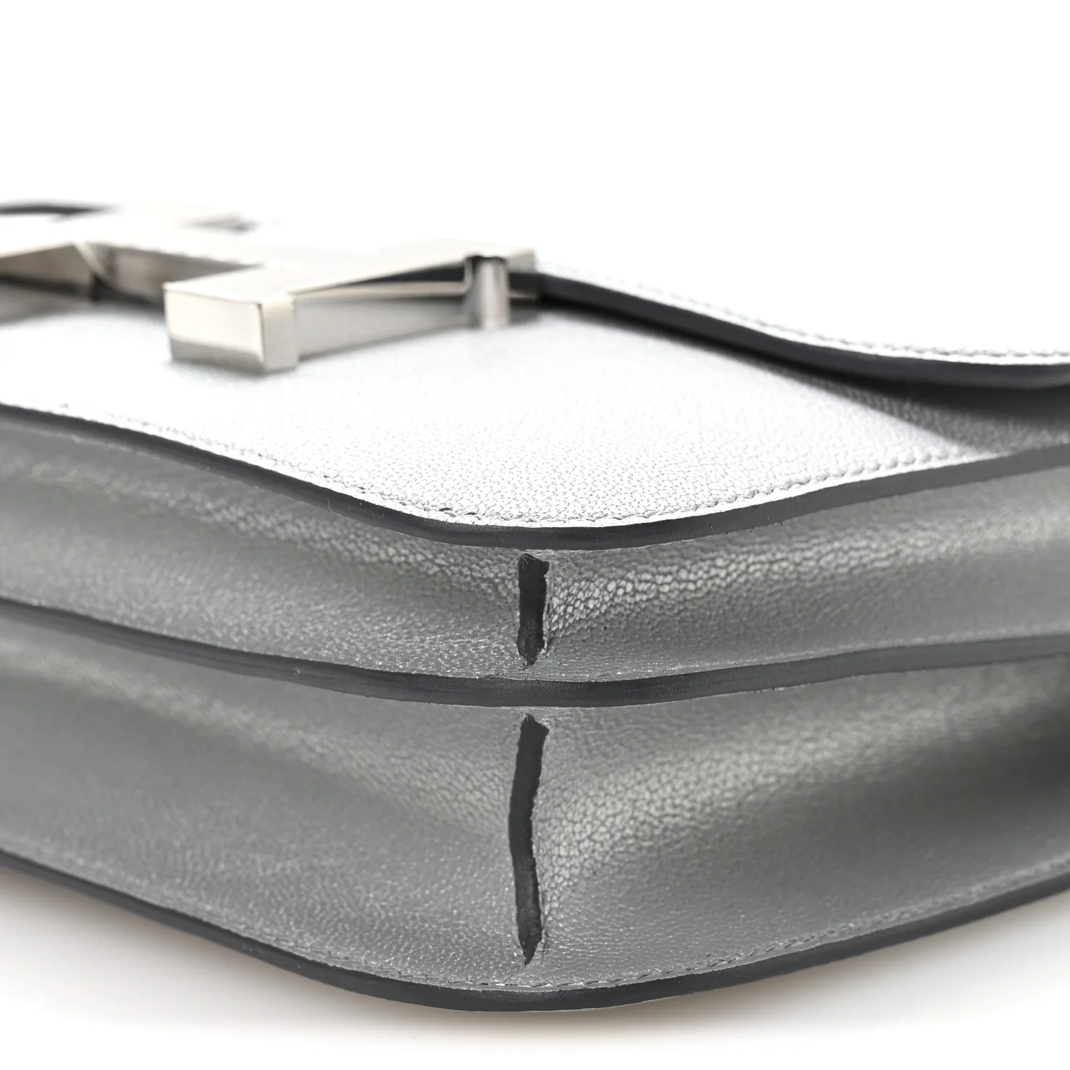 Metallic Chevre Chamkilight Constance 18 Argent - Top Club