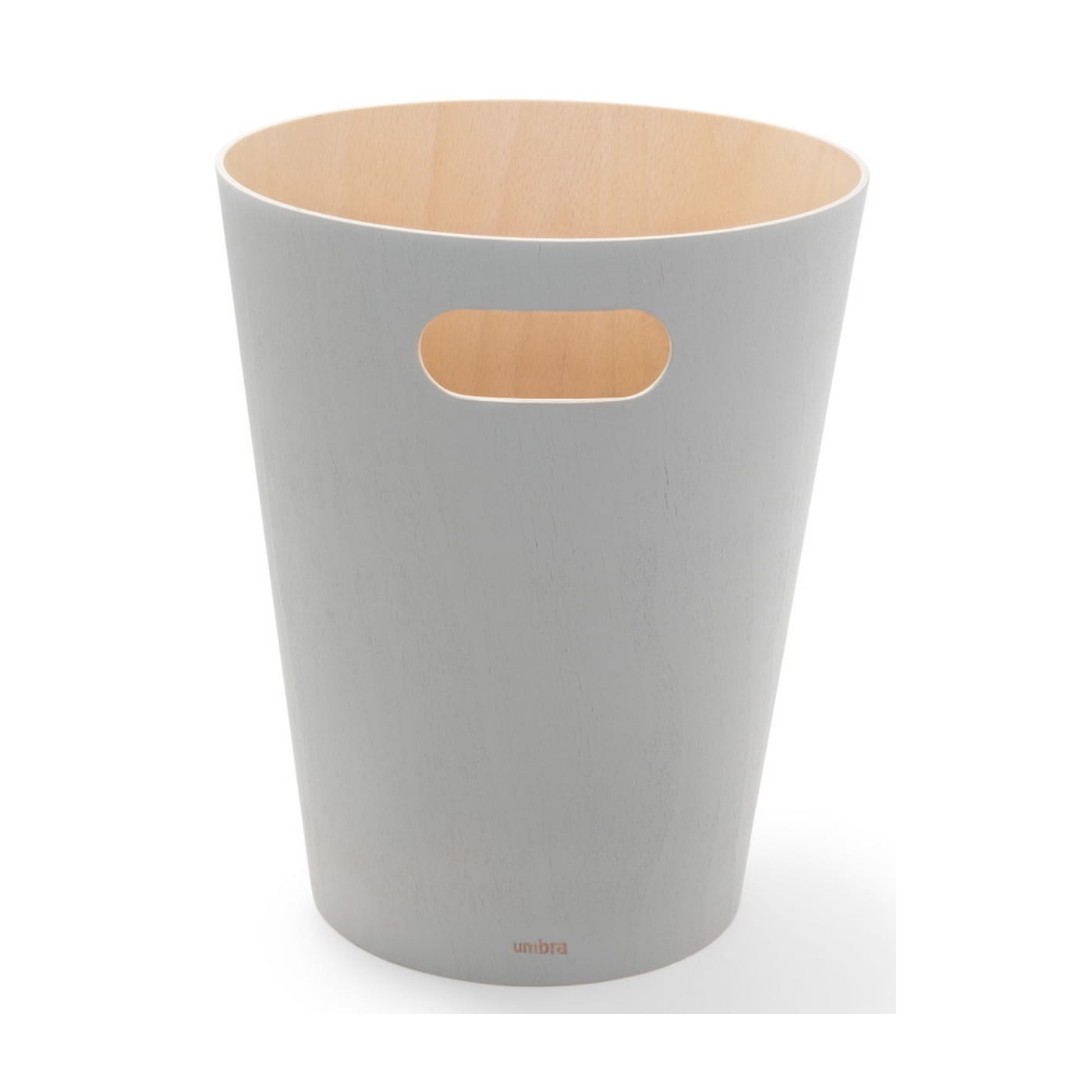 Prullenbak Woodrow 7,5 liter lichtgrijs