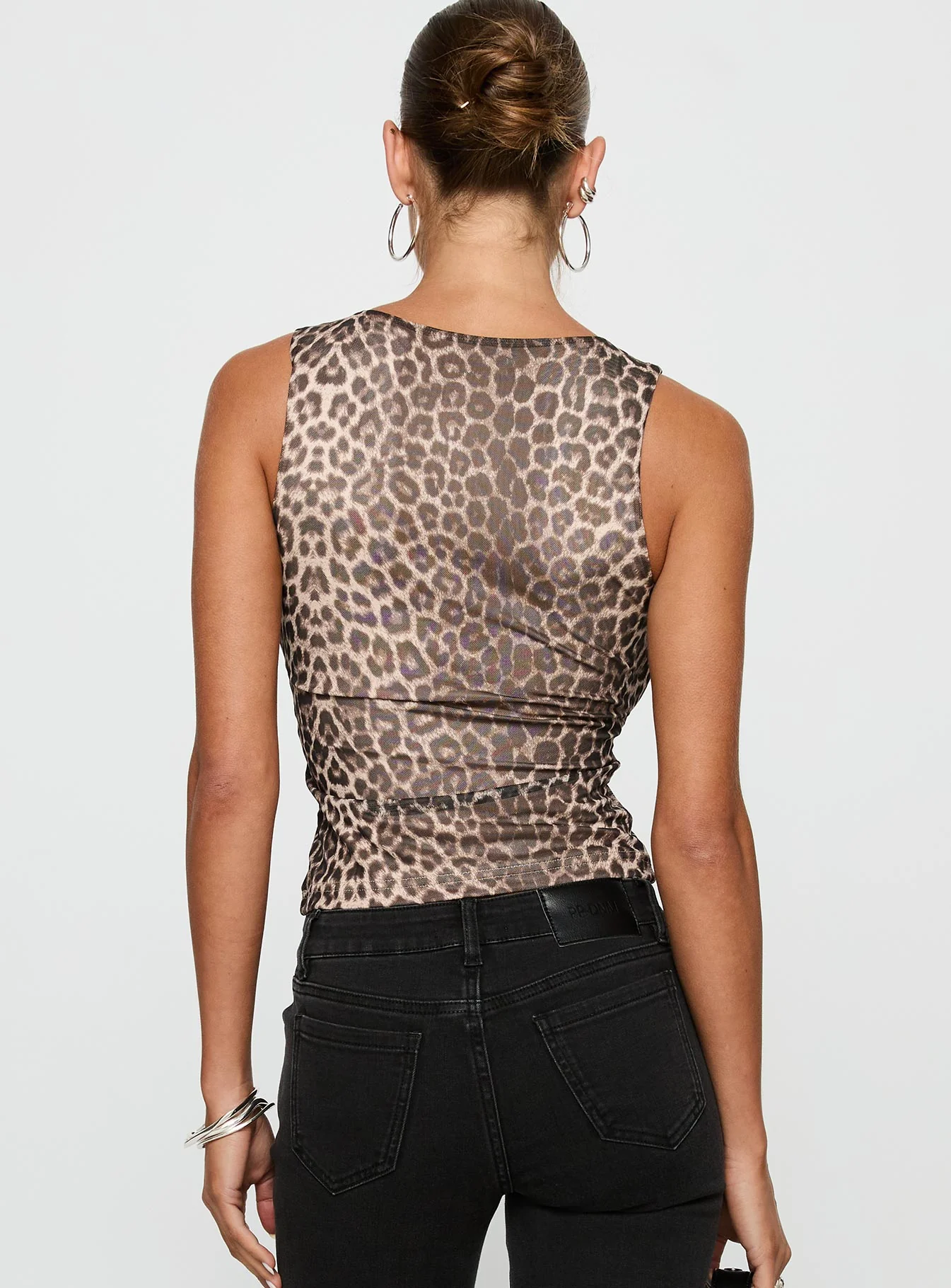Warm Honey Top Leopard