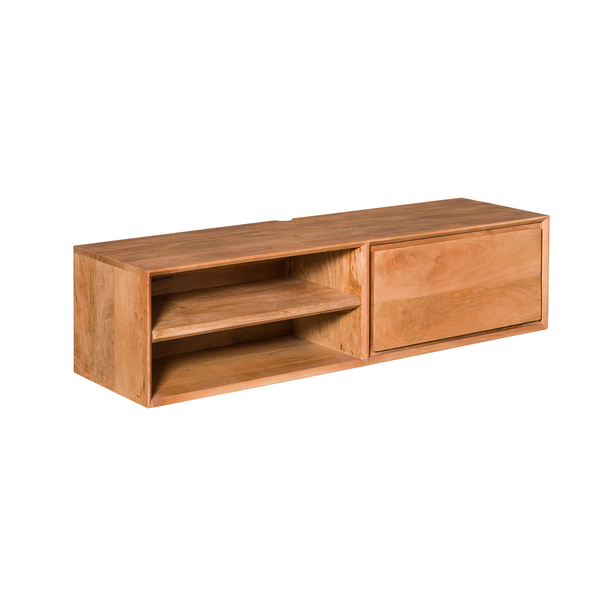 Zwevend Tv-meubel Ambi naturel 120 cm