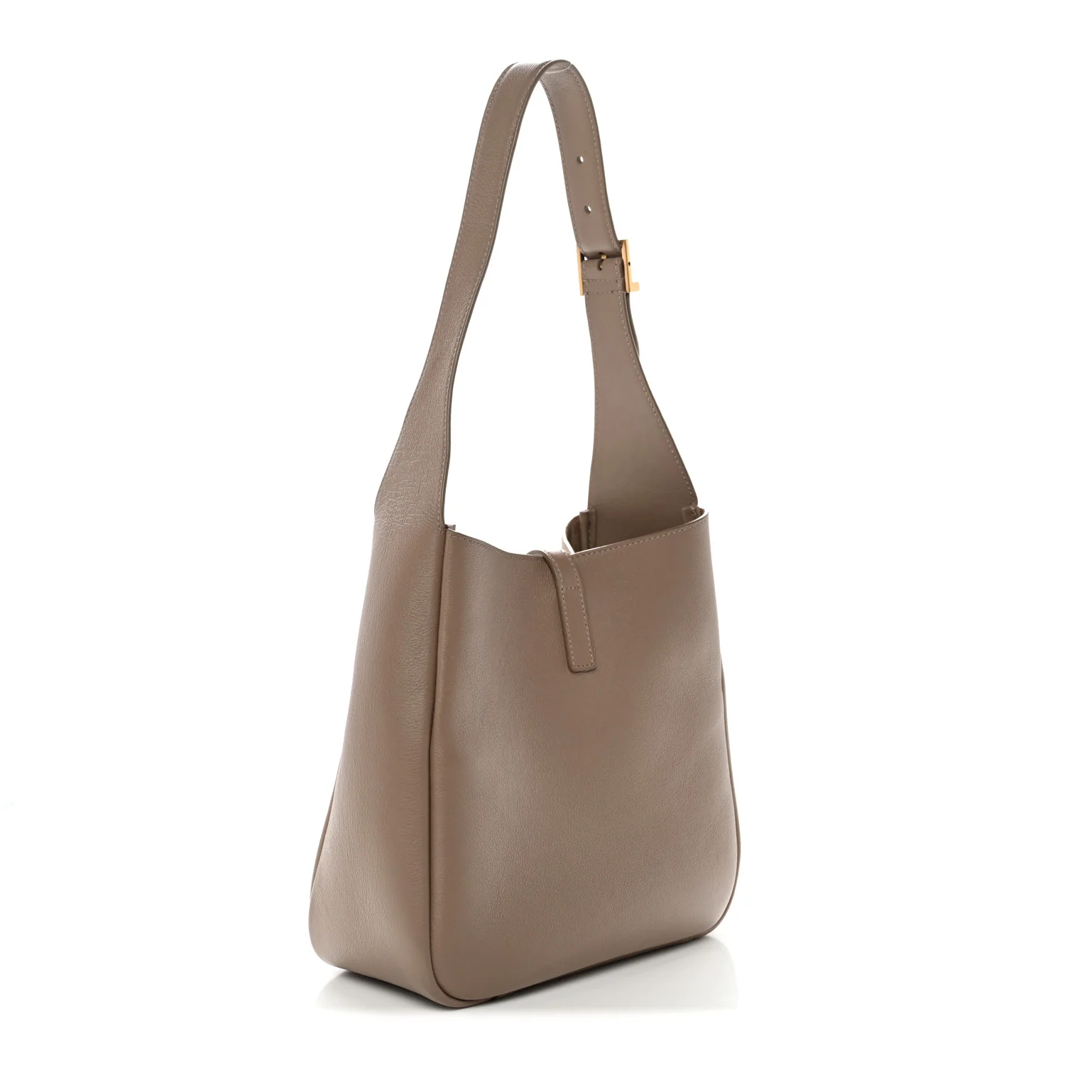 Grained Calfskin Small Le 5 A 7 Soft Hobo Dusty Grey - Top Club
