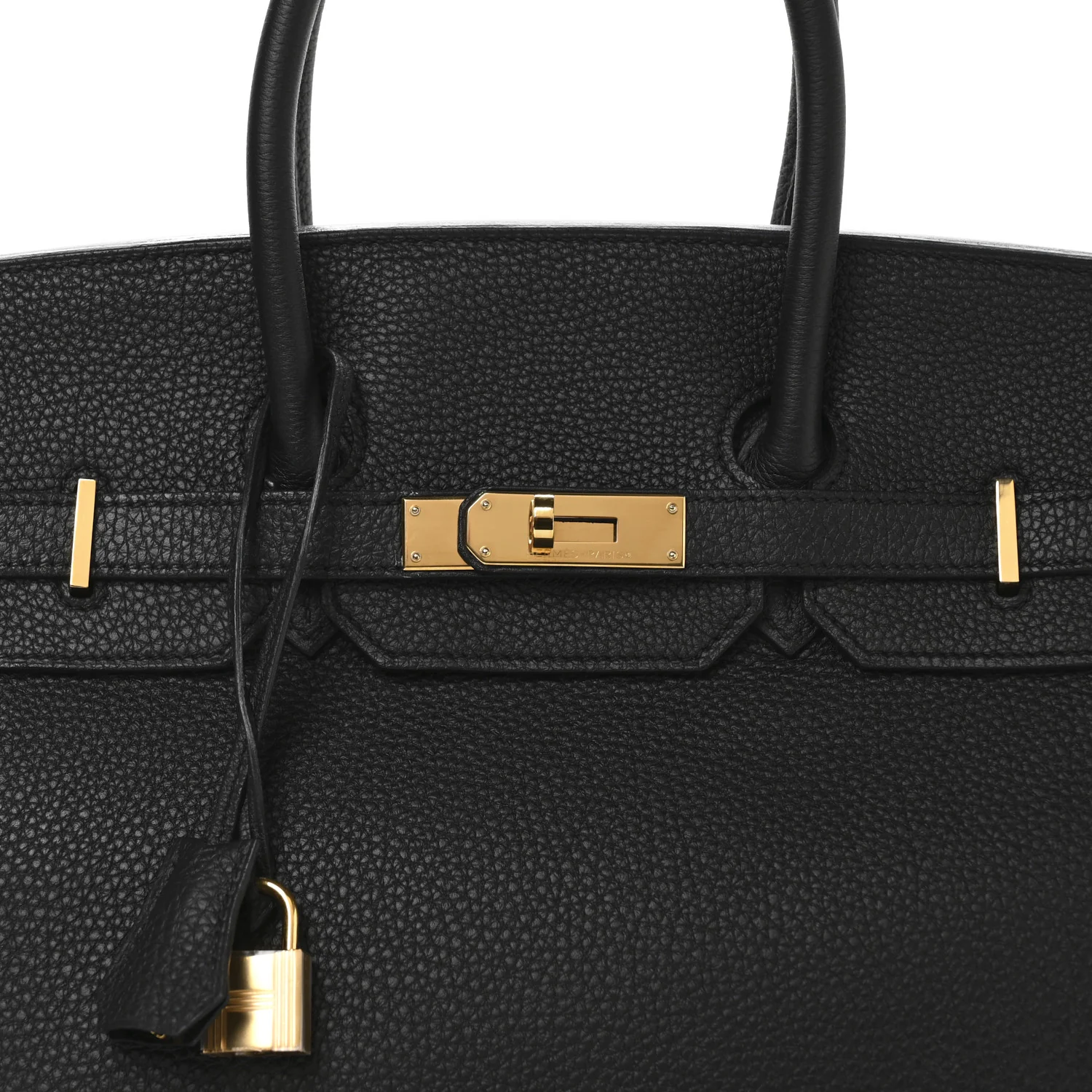 Togo Birkin 35 Black - Top Club