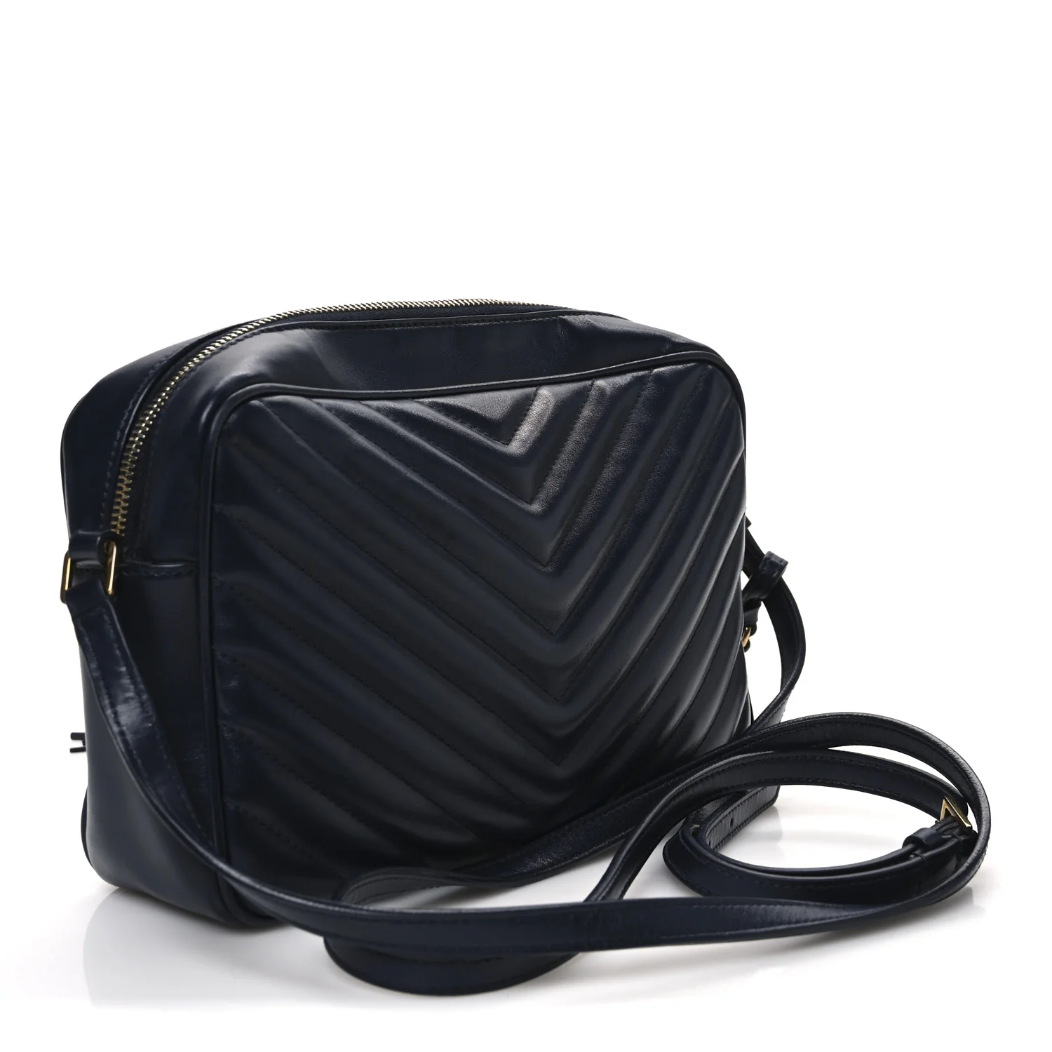 Calfskin Matelasse Monogram Lou Camera Bag Deep Marine - Top Club