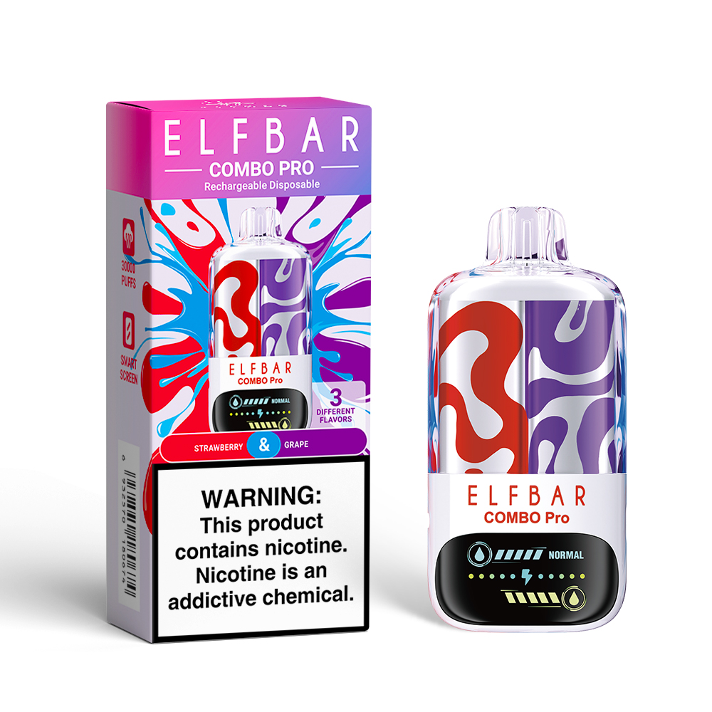 ELFBAR COMBO PRO 30K jednorazowy e-papieros (wszystkie smaki)