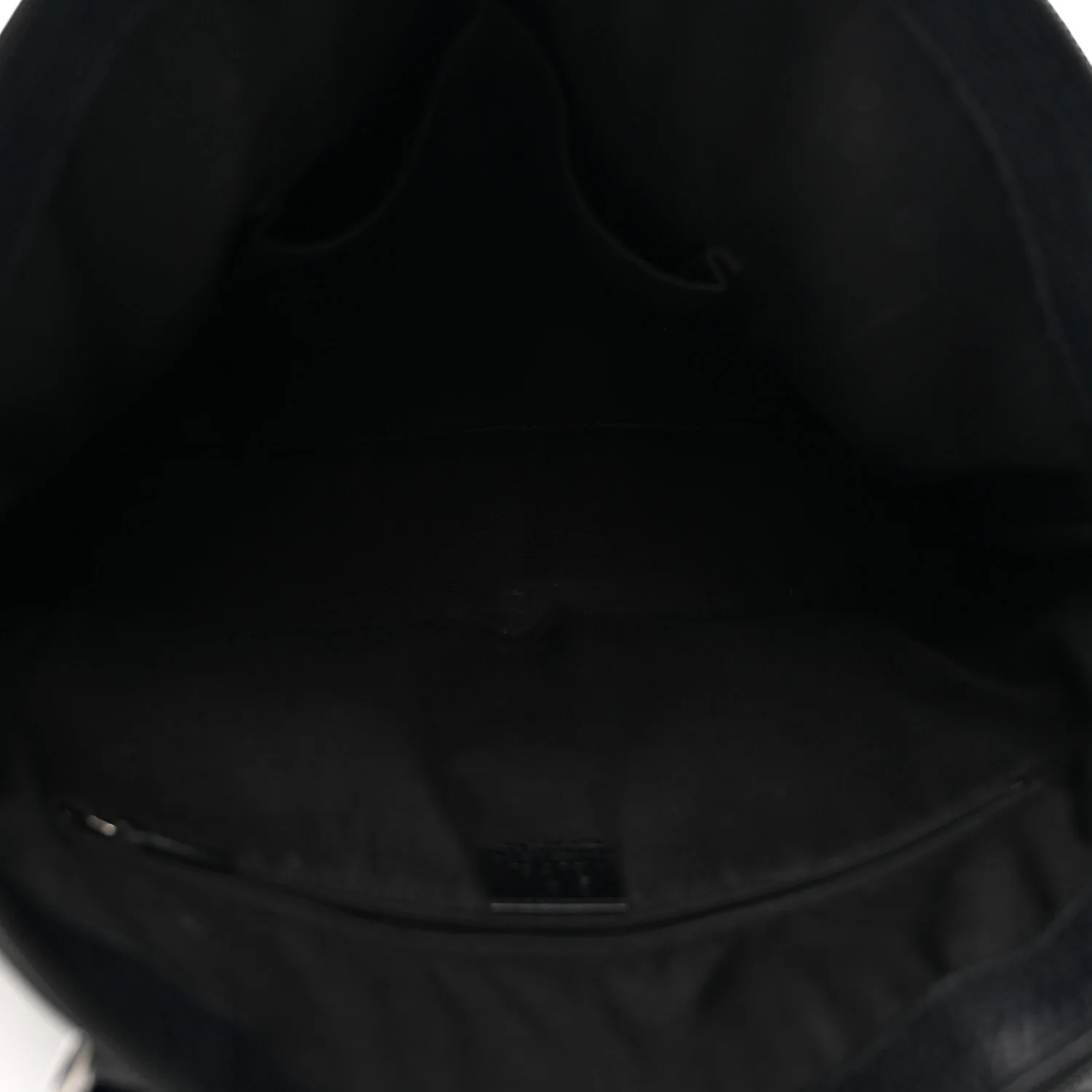 Nylon Monogram Medium GG Charm Dome Satchel Black - Top Club