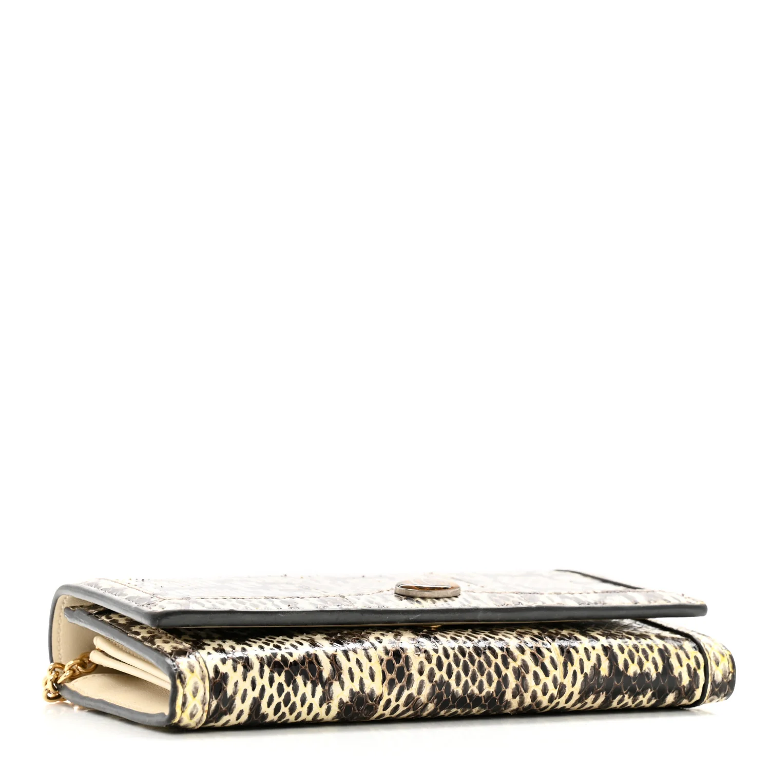 Snakeskin GG Ophidia Wallet On Chain Roccia - Top Club