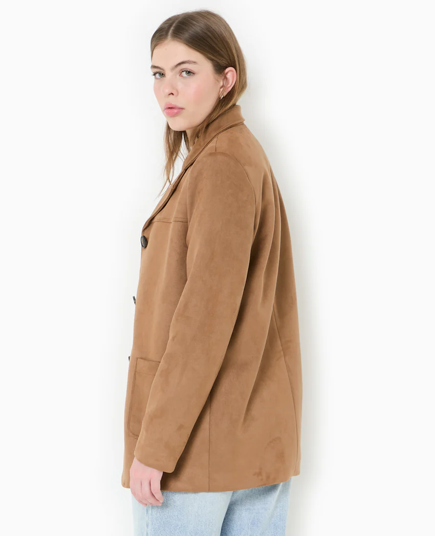 Pimkie Veste blazer en suédine