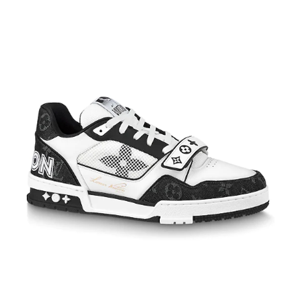 LV Shoes Replica TRAINER MONOGRAM DENIM   LVS016 - Sneaker Replica Workshop