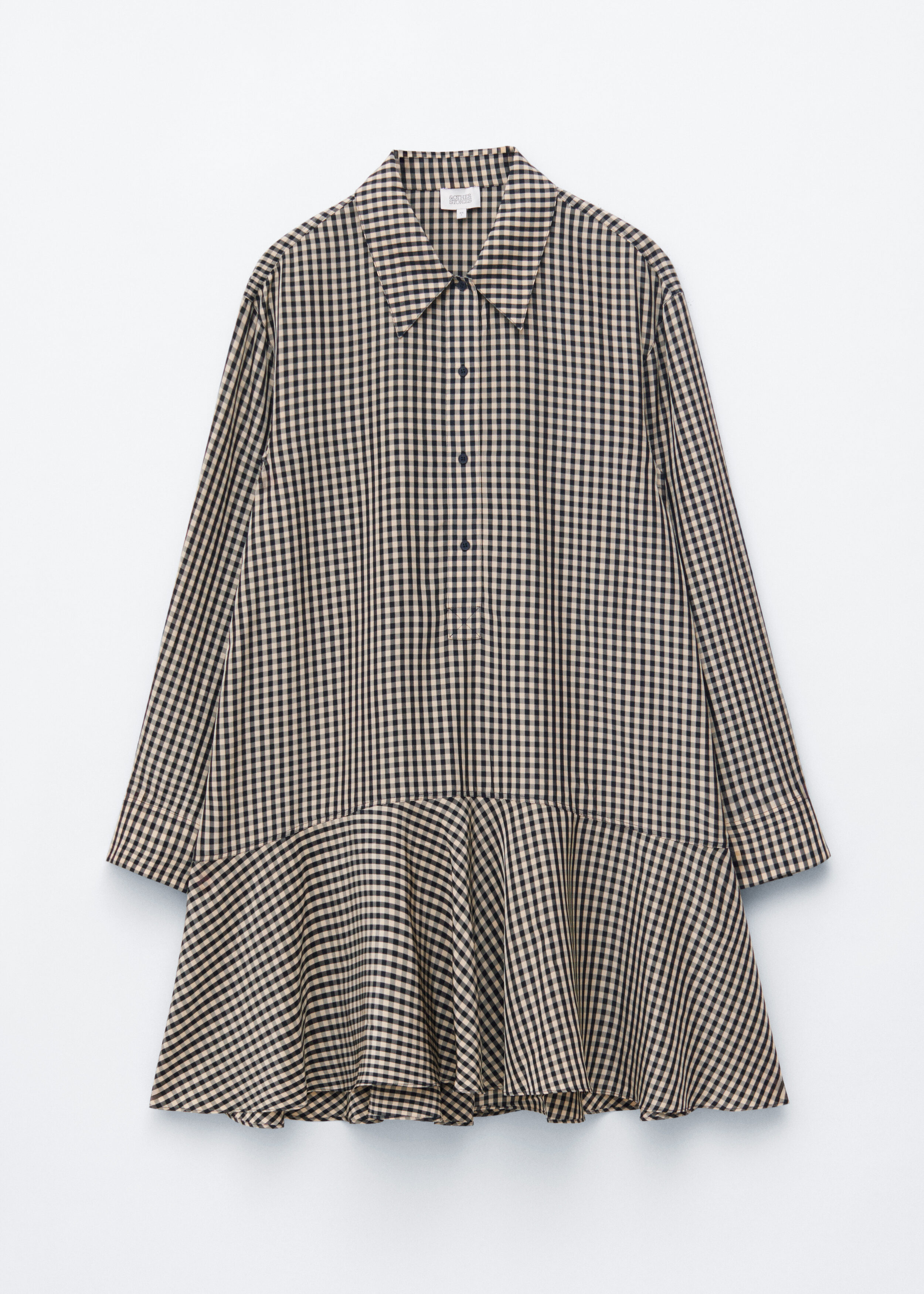 & Other Stories DROP-WAIST SHIRT DRESS