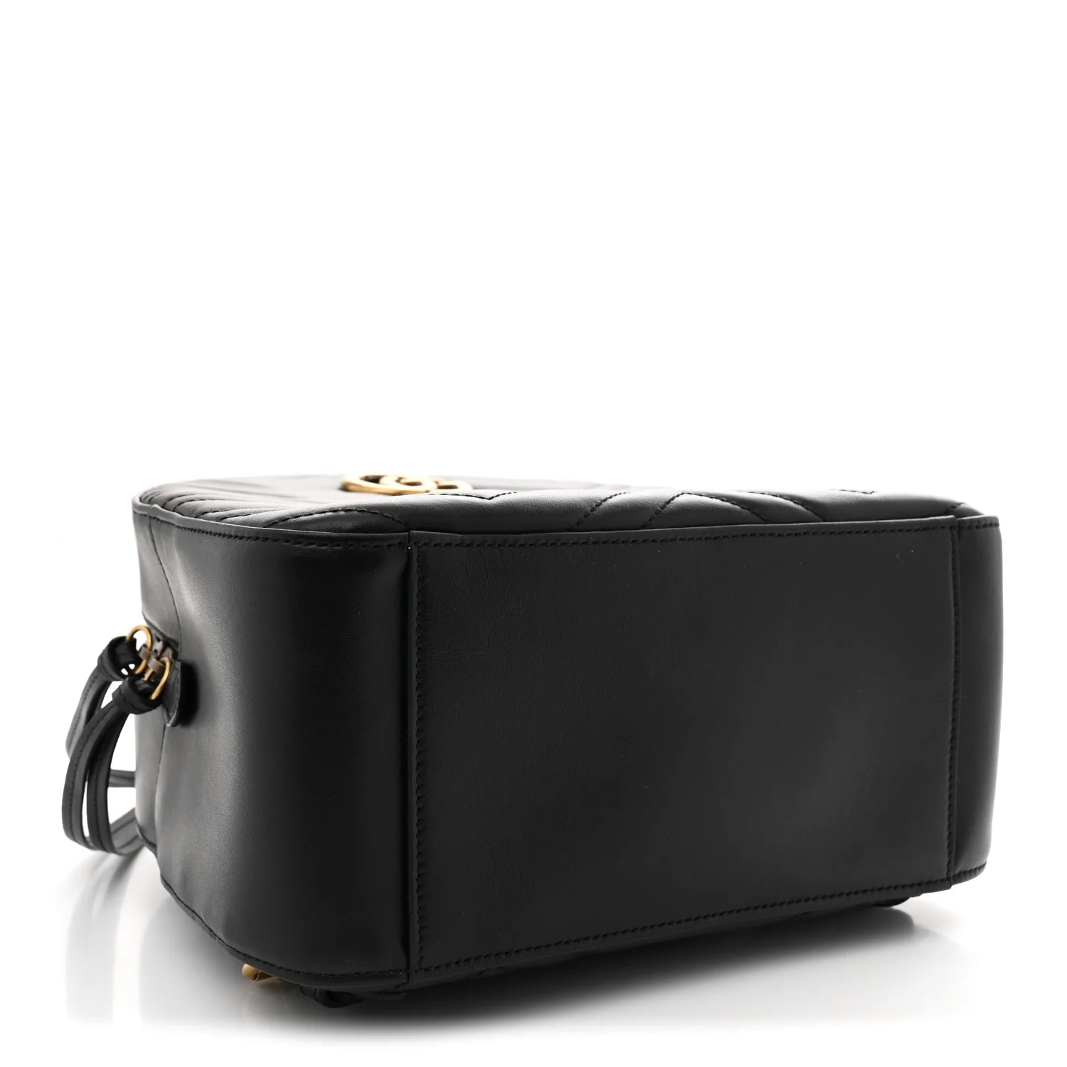 Calfskin Matelasse GG Marmont Dome Backpack Black - Top Club