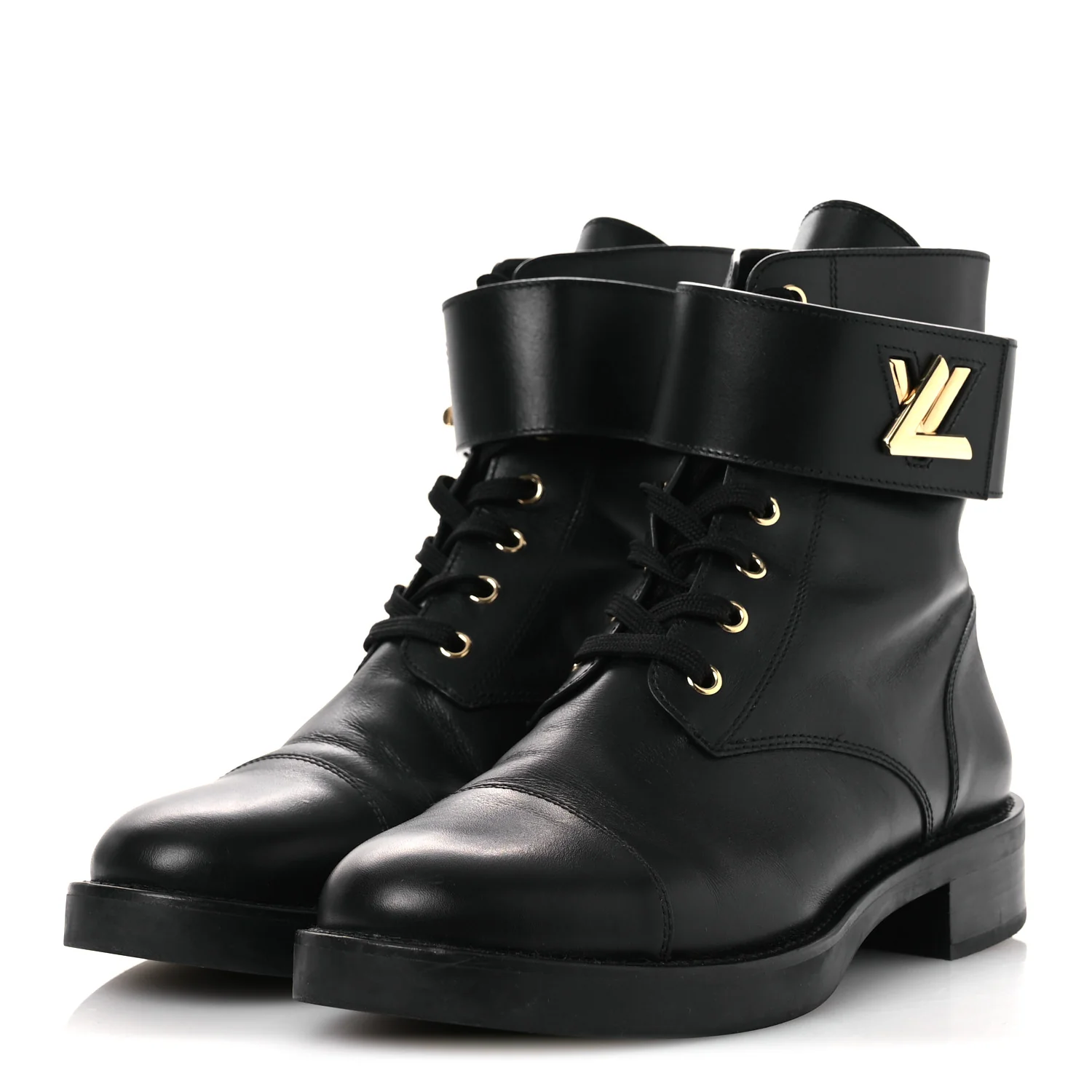 Calfskin Wonderland Ranger Boots 41 Black - Top Club