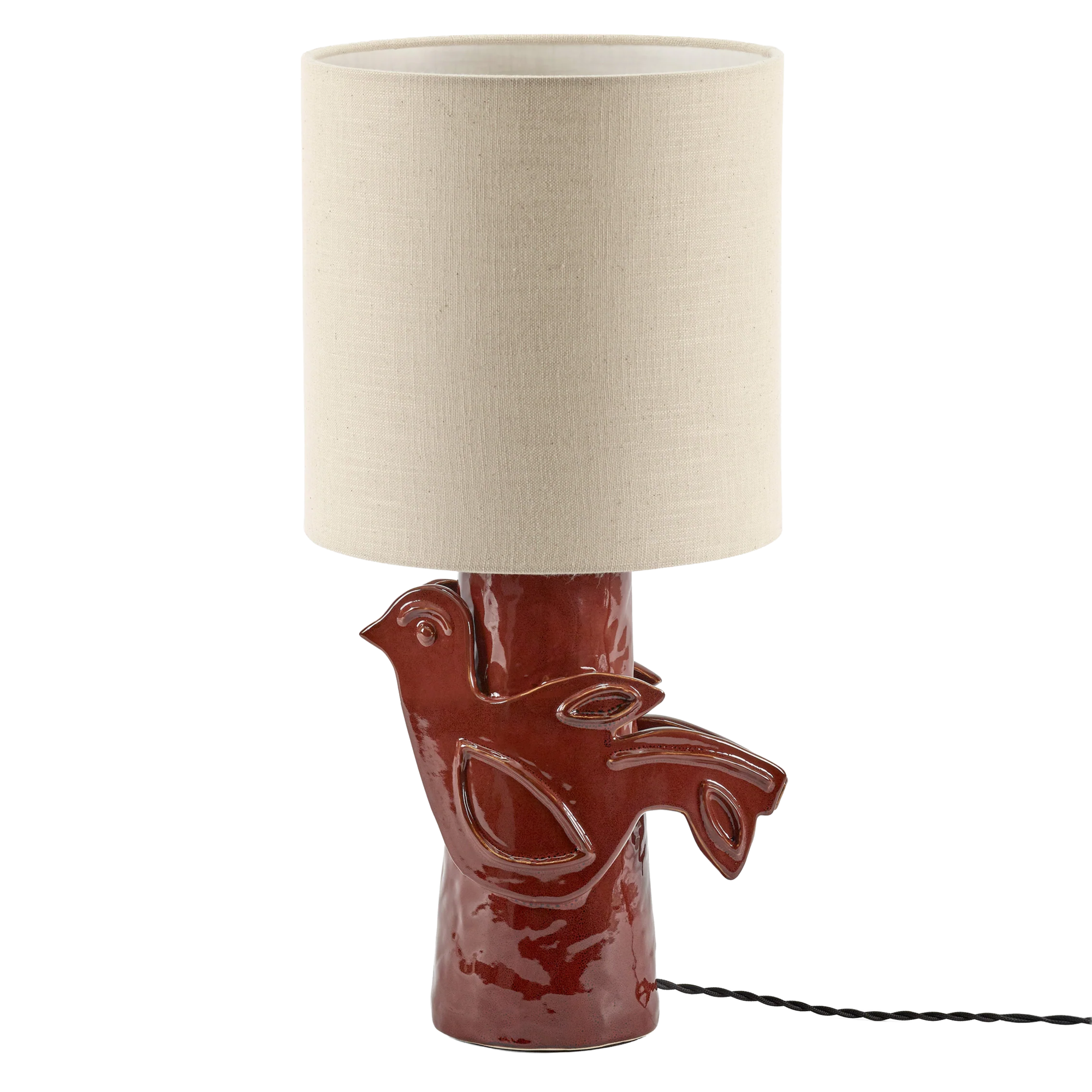 Tafellamp Paloma rood